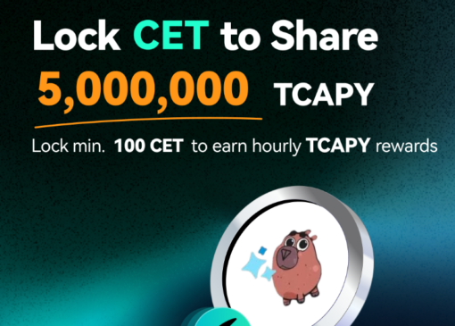 فرصت را غنیمت شمارید: ماینینگ کوینکس، سپرده‌گذاری CET برای دریافت 5,000,000 TCAPY