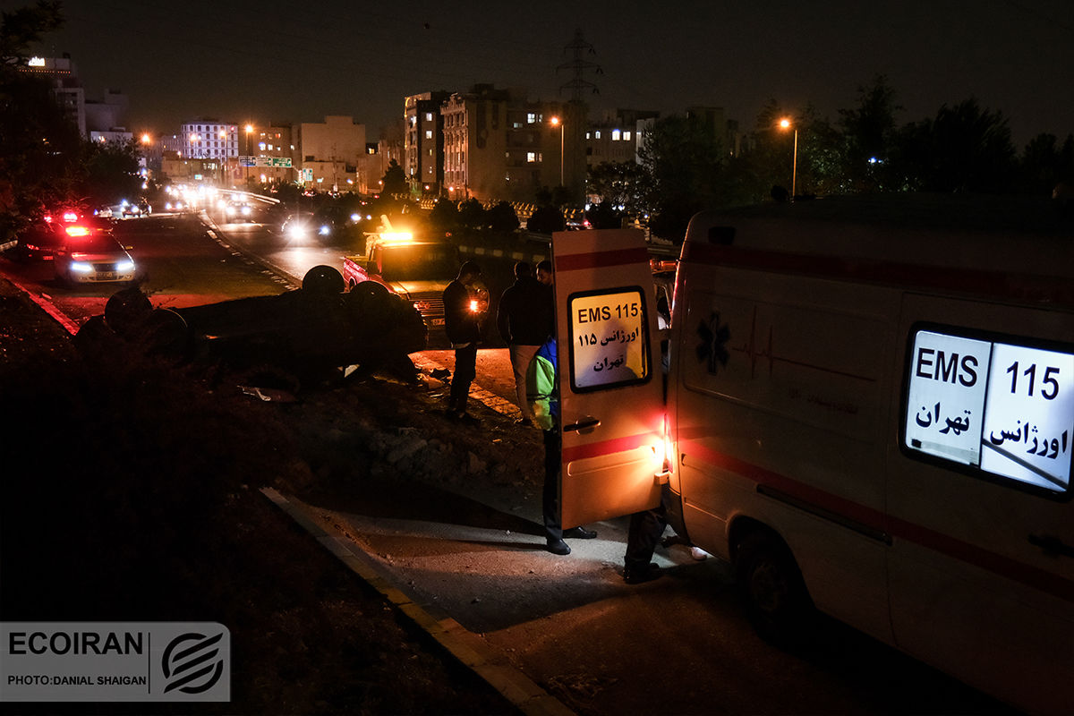 چهار کشته در تصادفهای شبانه پایتخت/یک پاکبان شهرداری درلیست فوتی ها چهار کشته در تصادفهای شبانه پایتخت/یک پاکبان شهرداری درلیست فوتی ها