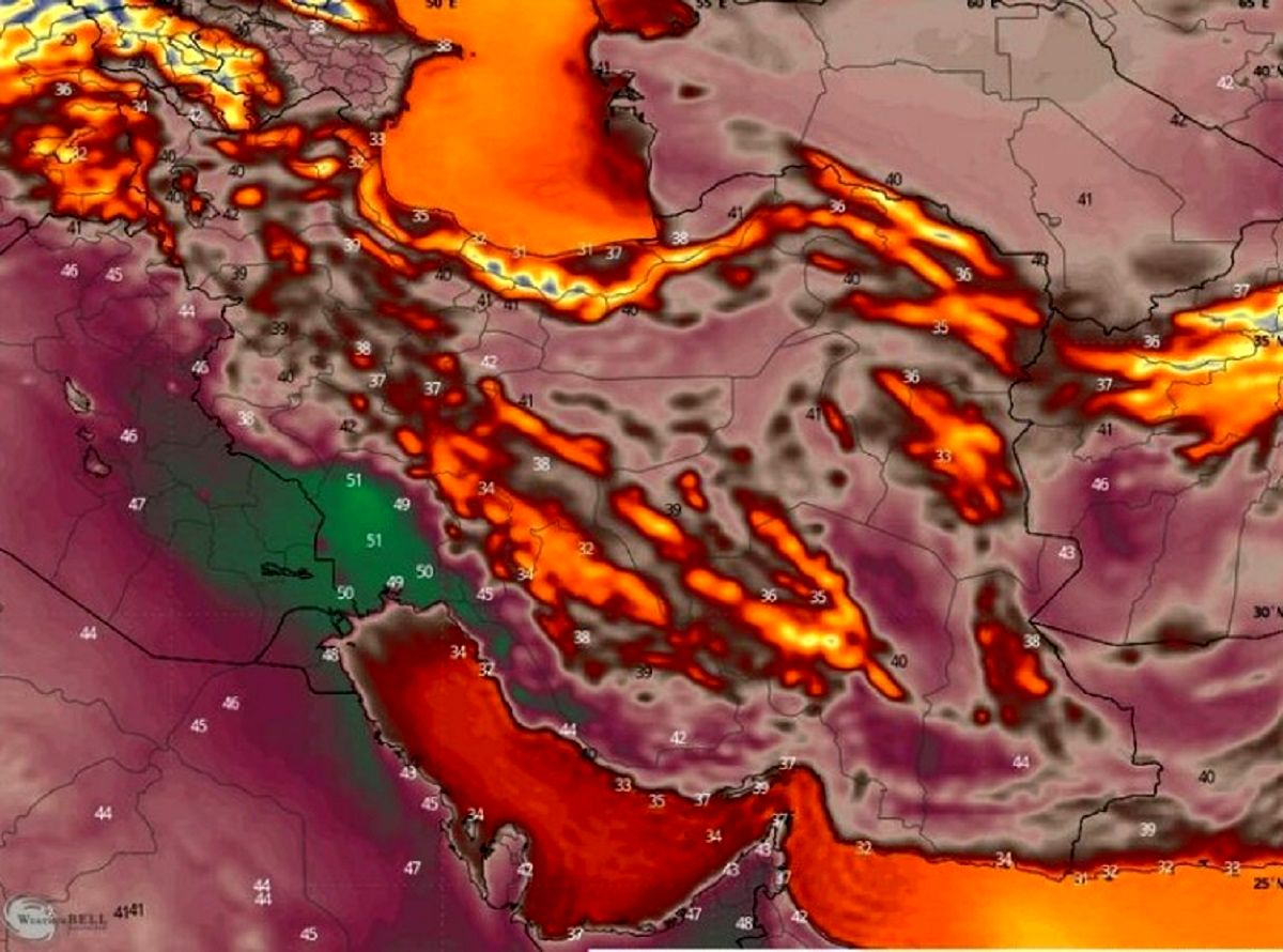 هشدار افزایش گرمای شدید و گردوخاک در ۳ استان