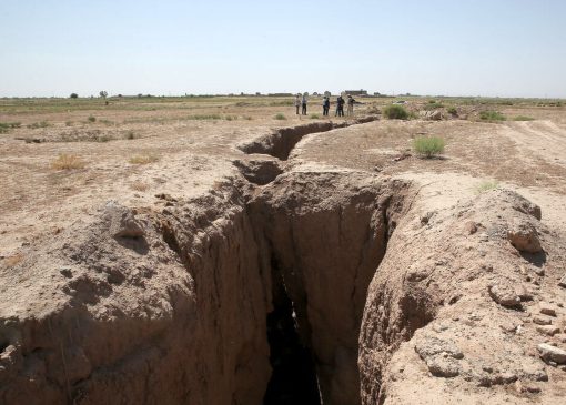 فرونشست زمین در البرز ۱۴۵ برابر استاندارد جهانی است