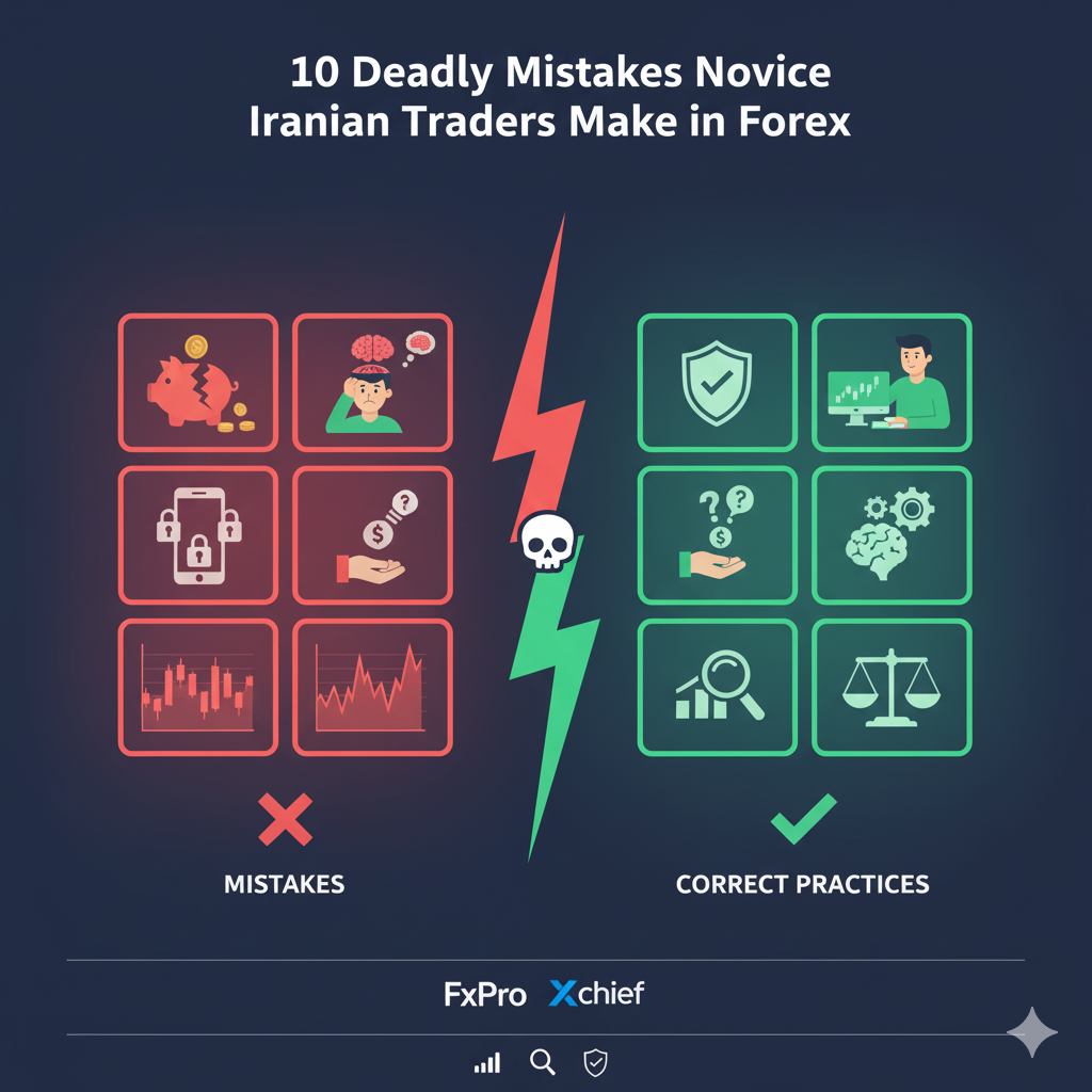چگونه از این اشتباهات در فارکس دوری کنیم؟