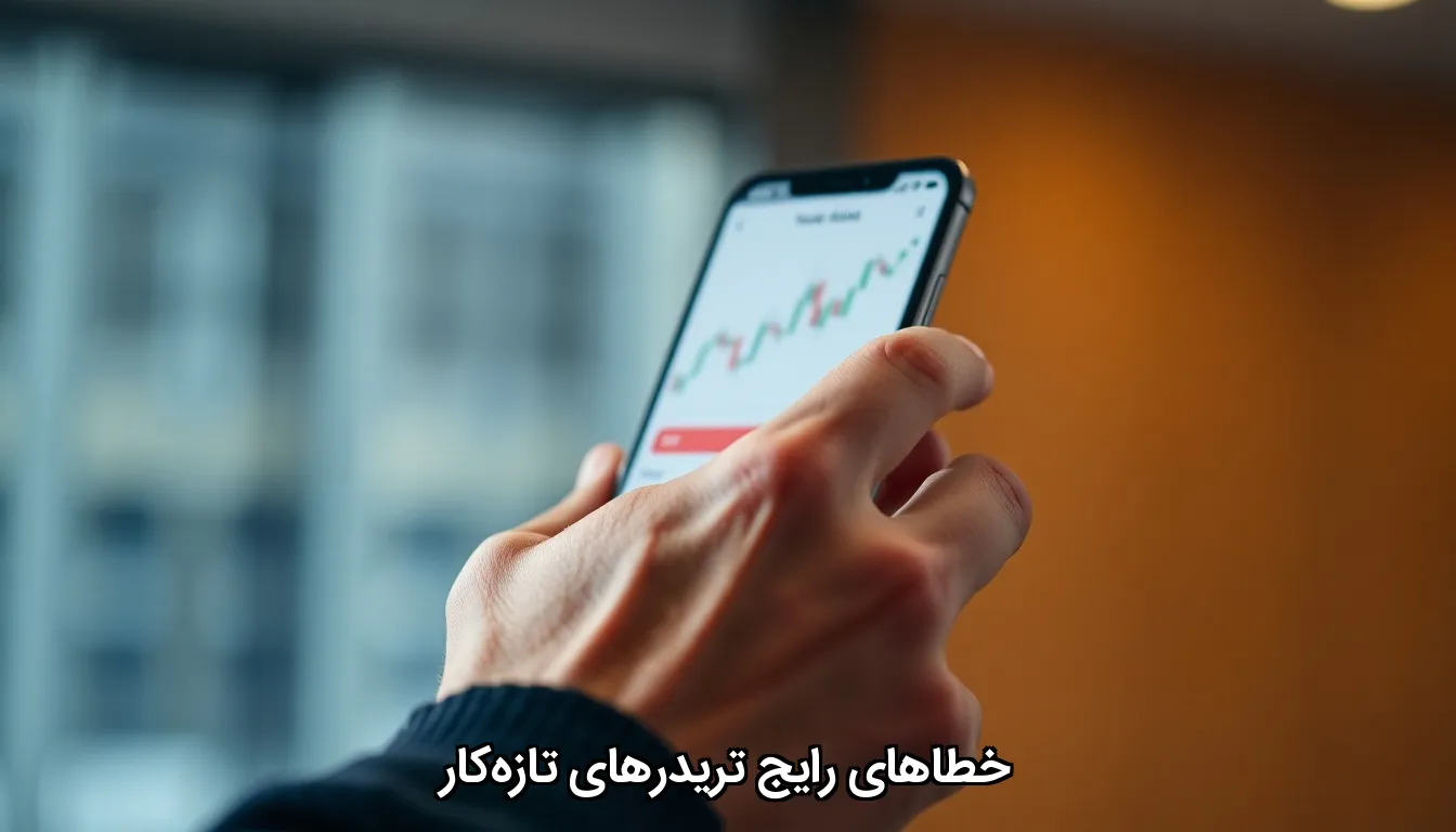 خطاهای رایج تریدرهای تازهکار خطاهای رایج تریدرهای تازهکار