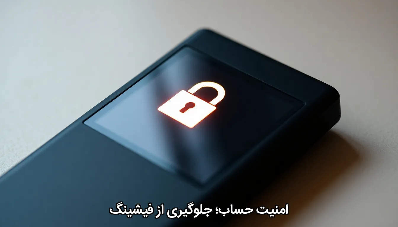 امنیت حساب؛ جلوگیری از فیشینگ