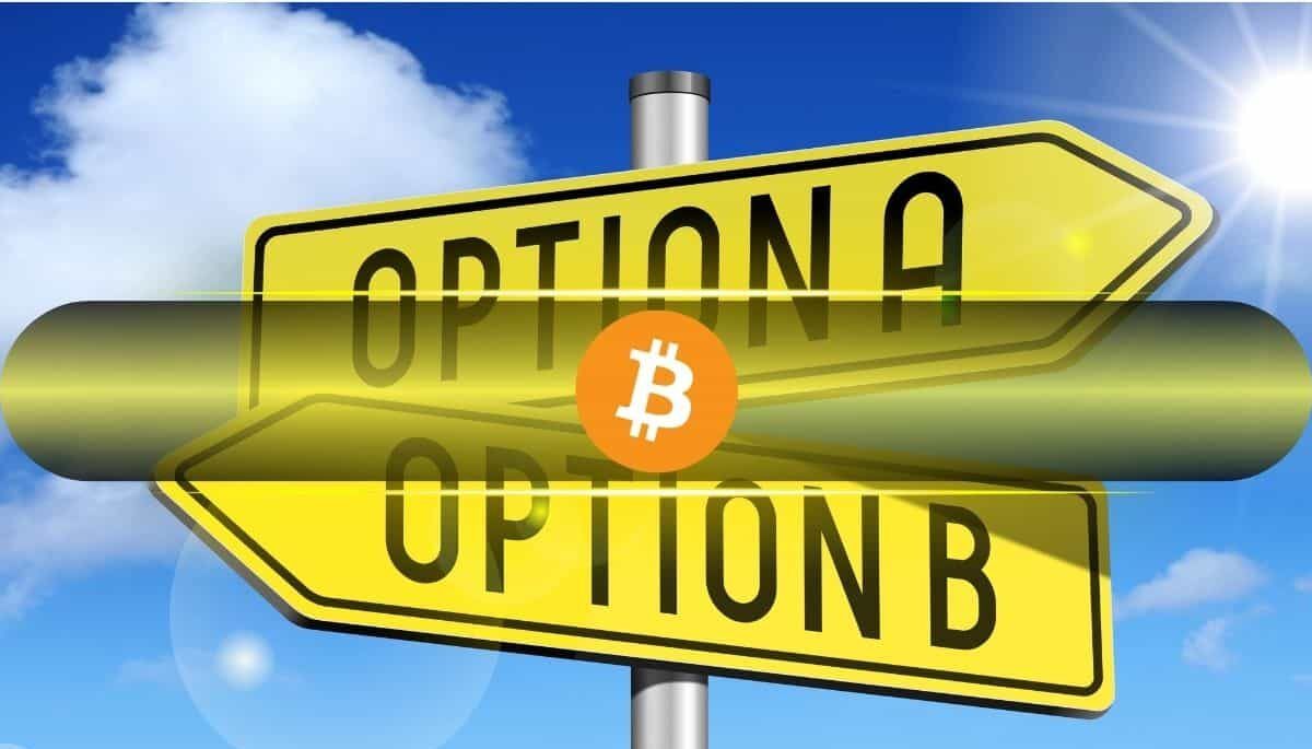 سهم معاملات آپشن در بازار مشتقات بیت کوین تقریباً دو برابر شد سهم معاملات آپشن در بازار مشتقات بیت کوین تقریباً دو برابر شد