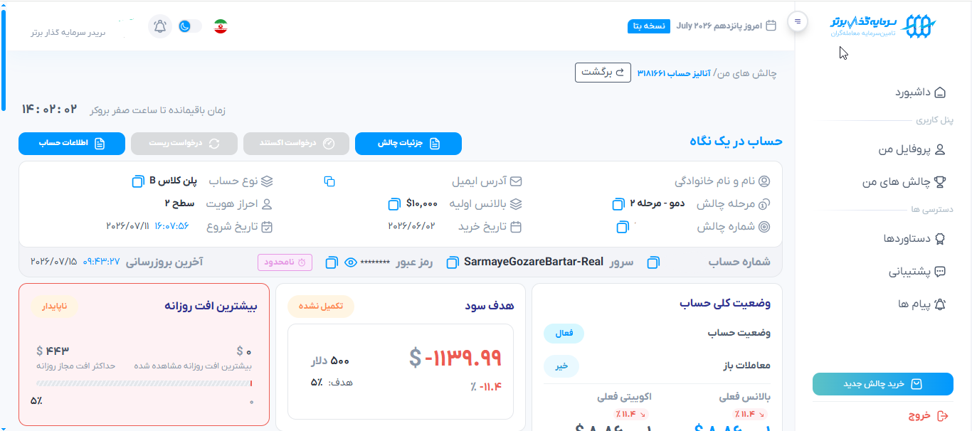 از پنل جدید تا نمادهای «.X»؛ سه تغییر سرمایهگذار برتر برای معاملهگران تغییر اول؛ پنل آنالیز جدید از 10 تیر برای حسابهای تازه